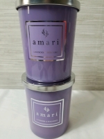 2 new AMARI SOY WAX candles Lavender & Bergamot