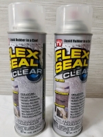 2 new (14 oz) cans of FLEX SEAL LIQUID RUBBER