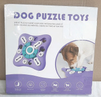 New in Box Dog Puzzle Toy Slow Feeder, 10.24"&times;10.24"