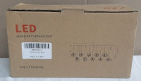 New In Box LED Annular Curtain Light with Different Light and Color Modes