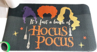 New Hocus Pocus Themed Welcome Mat, 17"&times;30"