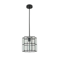 New Decor Living 1 Light Pendant Model P9086GB-MBK