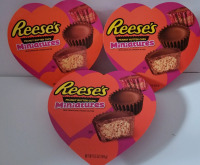 3 new (6.5 onunce) Reese's Peanutbutter cup miniatures bb August 2025