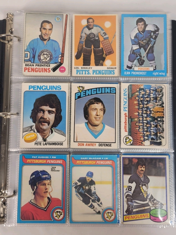 1969 - 2020 Pittsburgh Penguins NHL Hockey Trading Card Singles . 207 Trading Cards . Includes 1992 Proset Mr. Rogers " Rookie " Trading Card