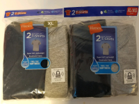 4 new XL boys Hanes tagless t-shirts wicking cool comfort fabric