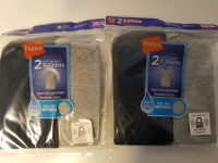4 new XS boys Hanes tagless t-shirts wicking cool comfort fabric