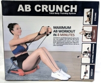 New in Box - BalanceFrom AB CRUNCH Total Body Training System : Push-Up, Pectoral Extension, Pull Lift, Cycling + More! | Retails Over $100!