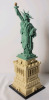 LEGO Architecture Statue of Liberty Build Set , # 21042 . Assembled , 1785pcs. . Dust from display . Measures 17 5/8" tall - 2