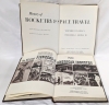 8 Vintage Hardcover History Books Bound in Mission Leather - Assorted Authors - Presumed Given to Original Owner by Inventor Jesse H Besser (See Desc) - 7