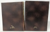 8 Vintage Hardcover History Books Bound in Mission Leather - Assorted Authors - Presumed Given to Original Owner by Inventor Jesse H Besser (See Desc) - 11