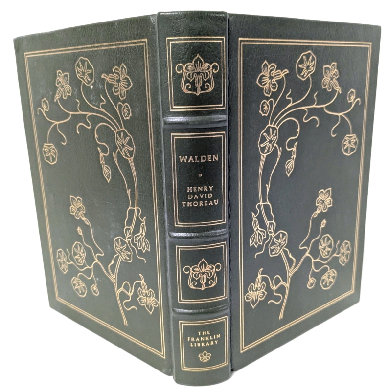 Vintage 1976 Limited Edition Hardcover WALDEN : A Life in the Woods by Henry David Thoreau from The Franklin Library