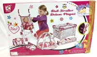 As-New in Box : Tutu Love 5-in-1 Doll Stroller Playset