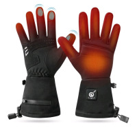 New - Savior Heat Size M Heated Gloves Liners for Men and Women, Rechargeable Battery Heated Gloves for Ski , Driving , Hunting . Retail $120