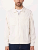 New Size LG Men's FRANK And OAK The Corduroy Zip-Up Shirt | Retails $129!