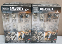 4 New in Box Mega Construx Call of Duty "Desert Snipers Vs. Mercenaries" 113pc Construction Sets