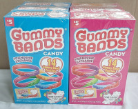 6 New Boxes of Gummy Bands Friendshuo Bracelet Candies (210g, Best Before July 1st, 2026)