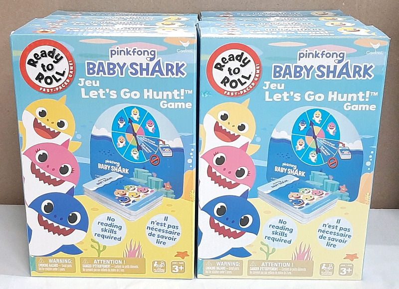 8 New Pinkfong Baby Shark Let's Go Hunt Games