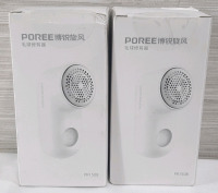 2 New in Box Poree PR1508 Lint Remover/Fabric Shavers