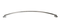 New | Bath Bliss Curved Shower Rod | Creates 33% More Room | 100% Rust Proof | *Retails $50*
