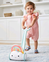 New | SKIP*HOP Silver Lining Cloud Rainbow Push Toy for 12+ Months | 9" x 19"