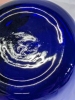3 Gorgeous Signed Libbey Metropolitan Cobalt Blue Round-Bottom Drinking Glasses - 3.5" - 5.8" Tall - 5