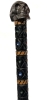 5 Fantastic Walking Canes : Marble Skull-Topped, Carved Wood Creature Head, Adjustable Accessibility Cane & Found Tree Branch Canes - Up to 39" Tall - 2