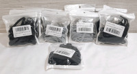 11 New Bags of Replaceable Shoelaces (Grey and Black)