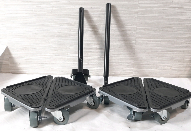 New Furniture Movers on Wheels (Set of 4 & Extra Pieces, 9" Long & 5" Wide)