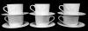 Set of 6 BLOCK SPAL Portugal Primavera Pattern Coffee Cups ,& Saucers &copy;1979
