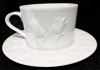 Set of 6 BLOCK SPAL Portugal Primavera Pattern Coffee Cups ,& Saucers &copy;1979 - 2