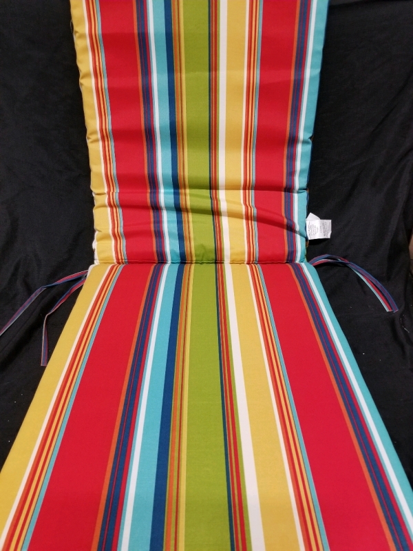 New Lounge Chair cushion 75" by 22"by 3"
