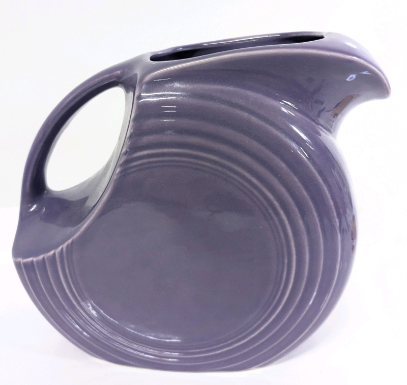 FIESTAWARE Homer Laughlin Lilac Disk Pitcher - 7" Tall