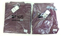 New Size Large & Med/Petite Women's FIGS : Montex Classic Mock Neck Scrub Top & Zamora Jogger Scrub Pants | Over $110 Retail Value!