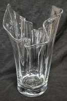 Beautiful Large 17" Tall Vintage Art Glass Vase