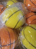 17 New 9" yellow & 7" Orange Foam Basket Balls | Perfect For Parties and Gatherings