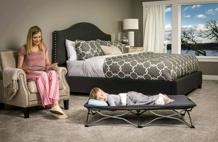 New in Box | Regalo My Cot Portabke Toddler Bed | For Children Up To 75lbs | Measures 47" x 24.5" x 9"