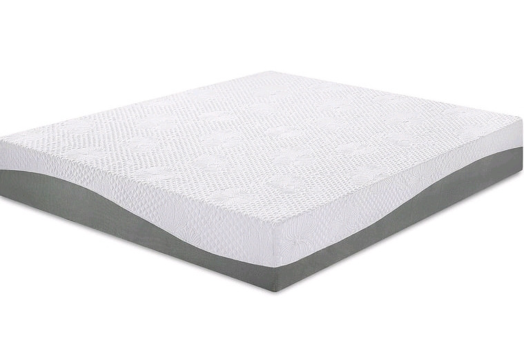New - Olee Sleep 10" Twin Aquarius Memory Foam Mattress , Model # 10FM02T .
