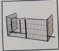 As New | 4 Panel Pet Gate | Removable and Adjustable 24" Panels