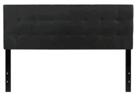 New in Box | Queen Size Headboard: Black | See Photos For Measurements