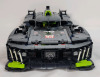 LEGO Technic PEUGEOT 9X8 24H Le Mans Hybrid Hypercar Build Set , # 42156 . Assembled , 1775 pcs. Appears Complete . Some dust from display . Measures 20"&times;9" - 6