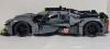 LEGO Technic PEUGEOT 9X8 24H Le Mans Hybrid Hypercar Build Set , # 42156 . Assembled , 1775 pcs. Appears Complete . Some dust from display . Measures 20"&times;9" - 7