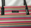 Kate Spade Pink Striped Hand Bag - 6