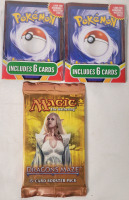 Pok&eacute;mon & Magic the Gathering Sealed Packs .