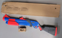 Nerf Fortnite Pump SG Blaster w/4 Darts . Pump Action Mega Dart Blaster .