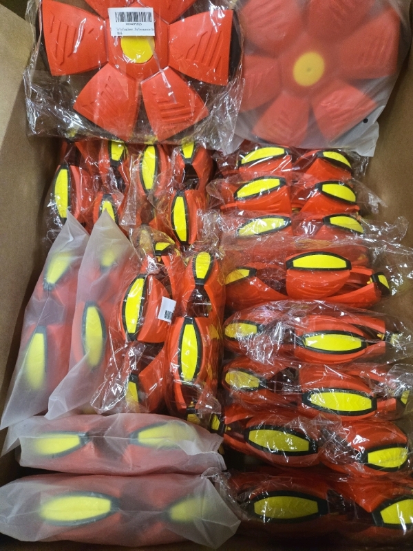 20+ New | Red Flying Saucer Dog Toy * Retails $260 * 9" Dia