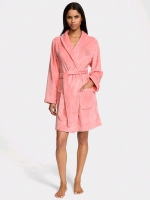 New Size M/L Women's VICTORIA'S SECRET Short Plush Robe | Retails Over $70!