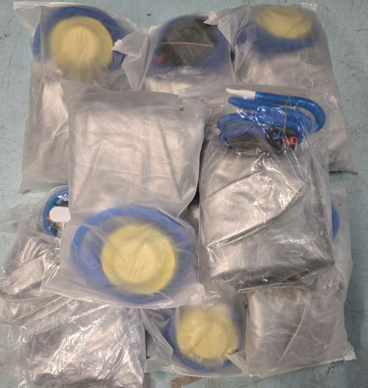 8 New | Grey Peanut Exercise Yoga Balance Balls * Retails $320 * | See Photos For Measurements