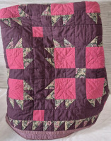 2001 Handmade Quilt 82 by 98"