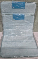 2 New Linenspa Memory Form Bath Mats 17 by 24"