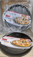 6 New Goodcook 15.75" Large Pizza Pans Air Perfect Nonstick
